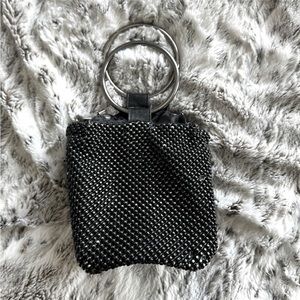 Black pearl purse